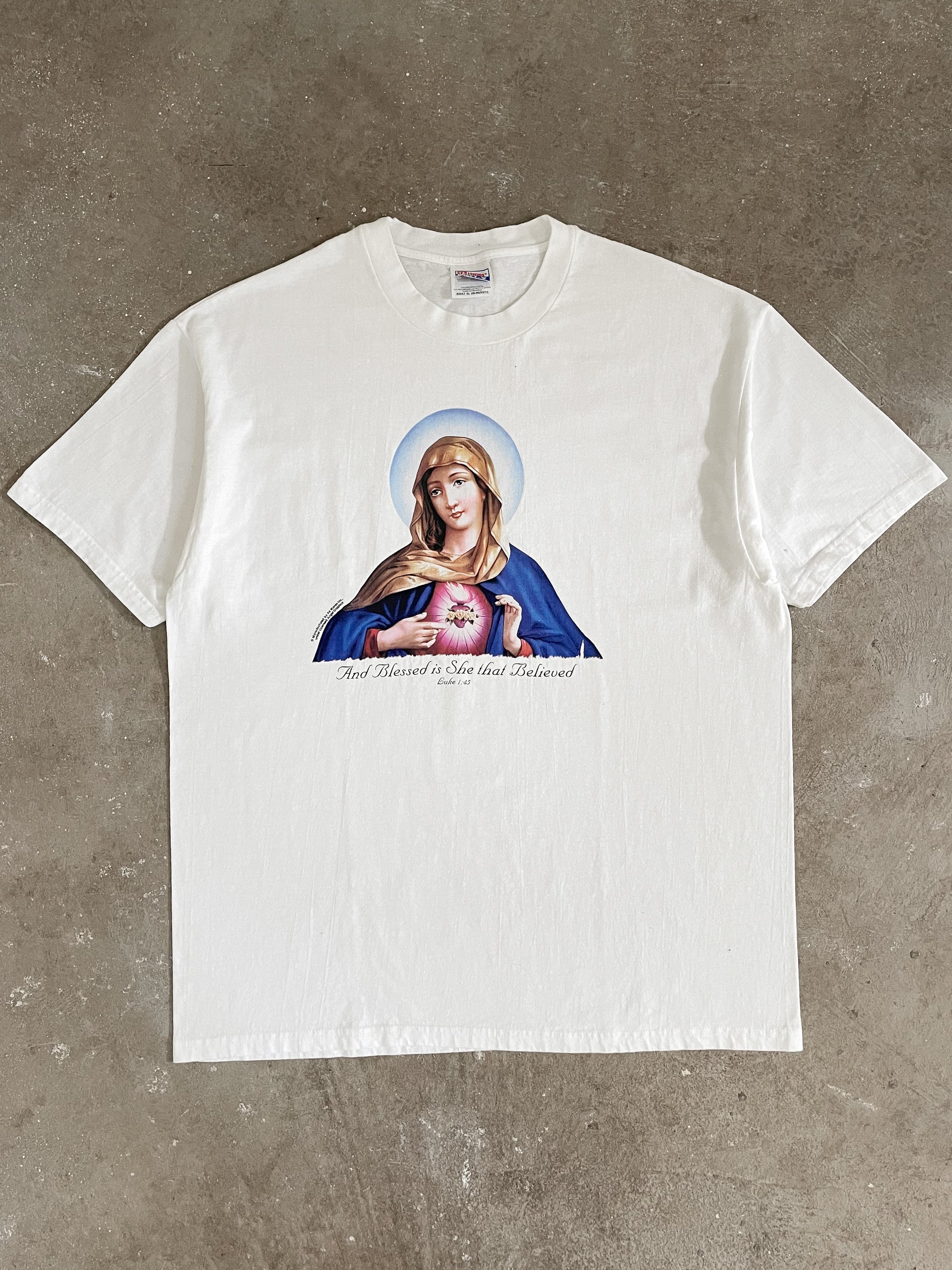 1990s “Blessed Is She That Believed” Tee (XL)