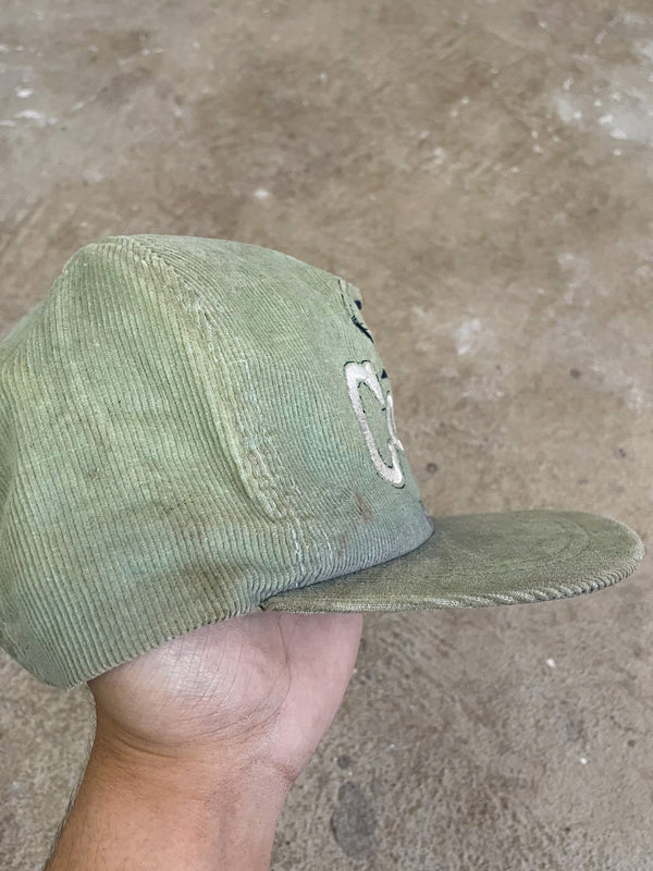 1980s “Country” Sun Faded Corduroy Trucker Hat