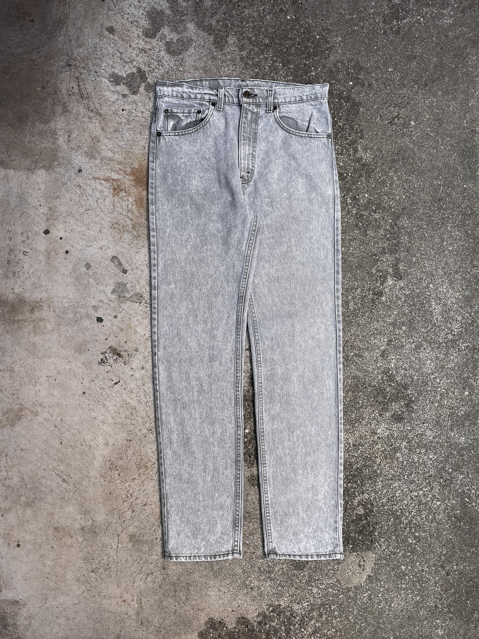 1980s Levi’s Faded Marble Grey 505 (31X33)