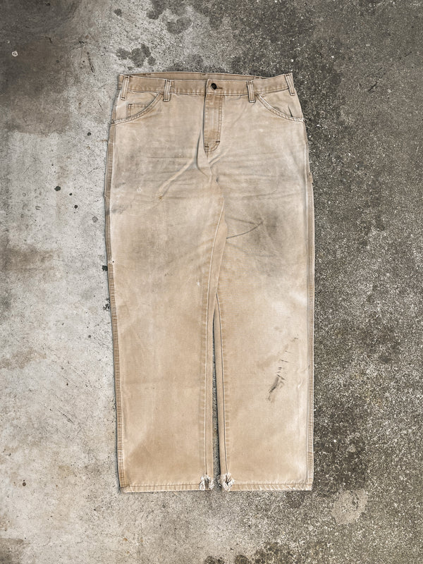 Dickies Faded Tan Work Pants (35X31)