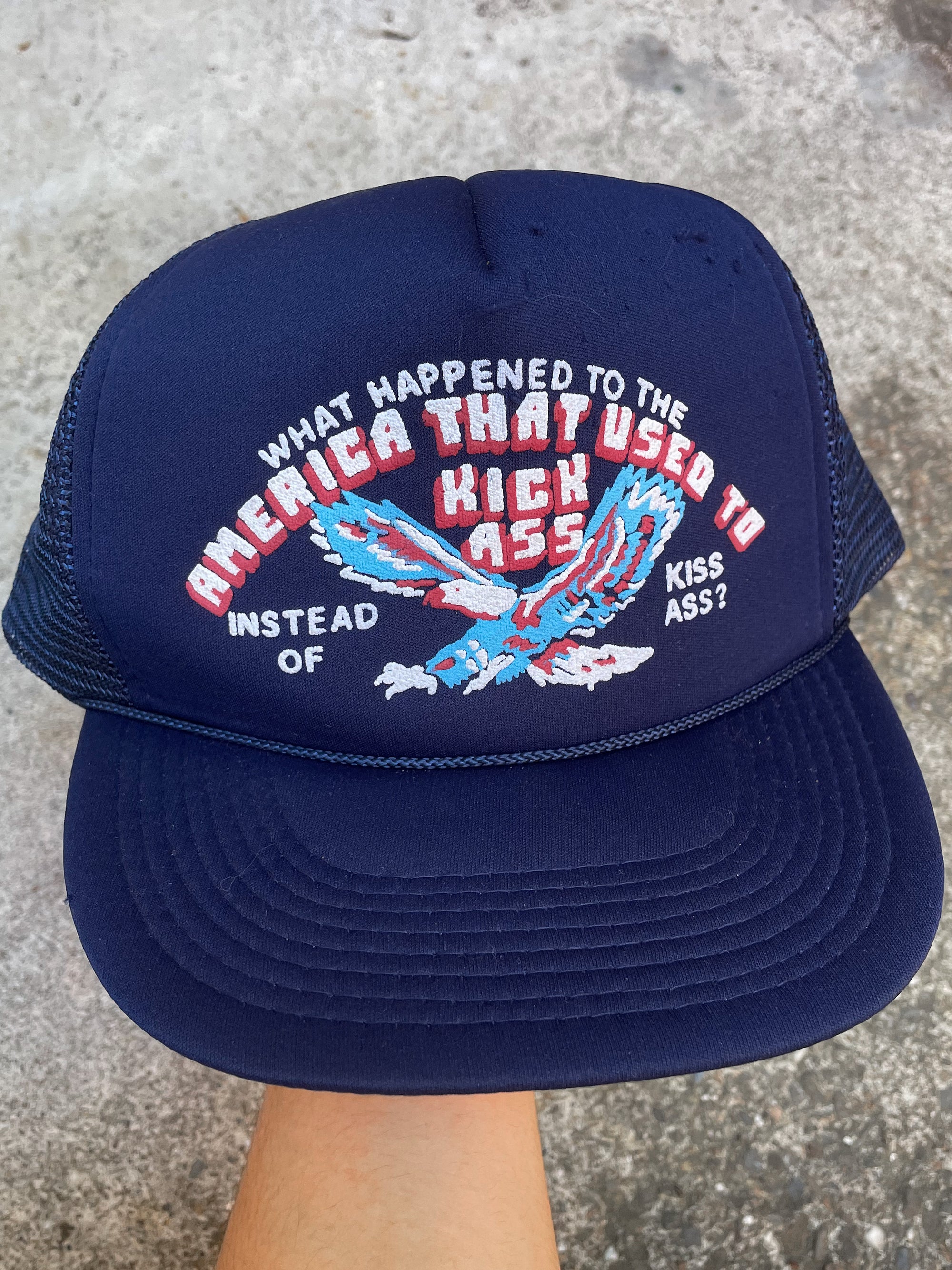 1980s/90s “What Happened…” Trucker Hat