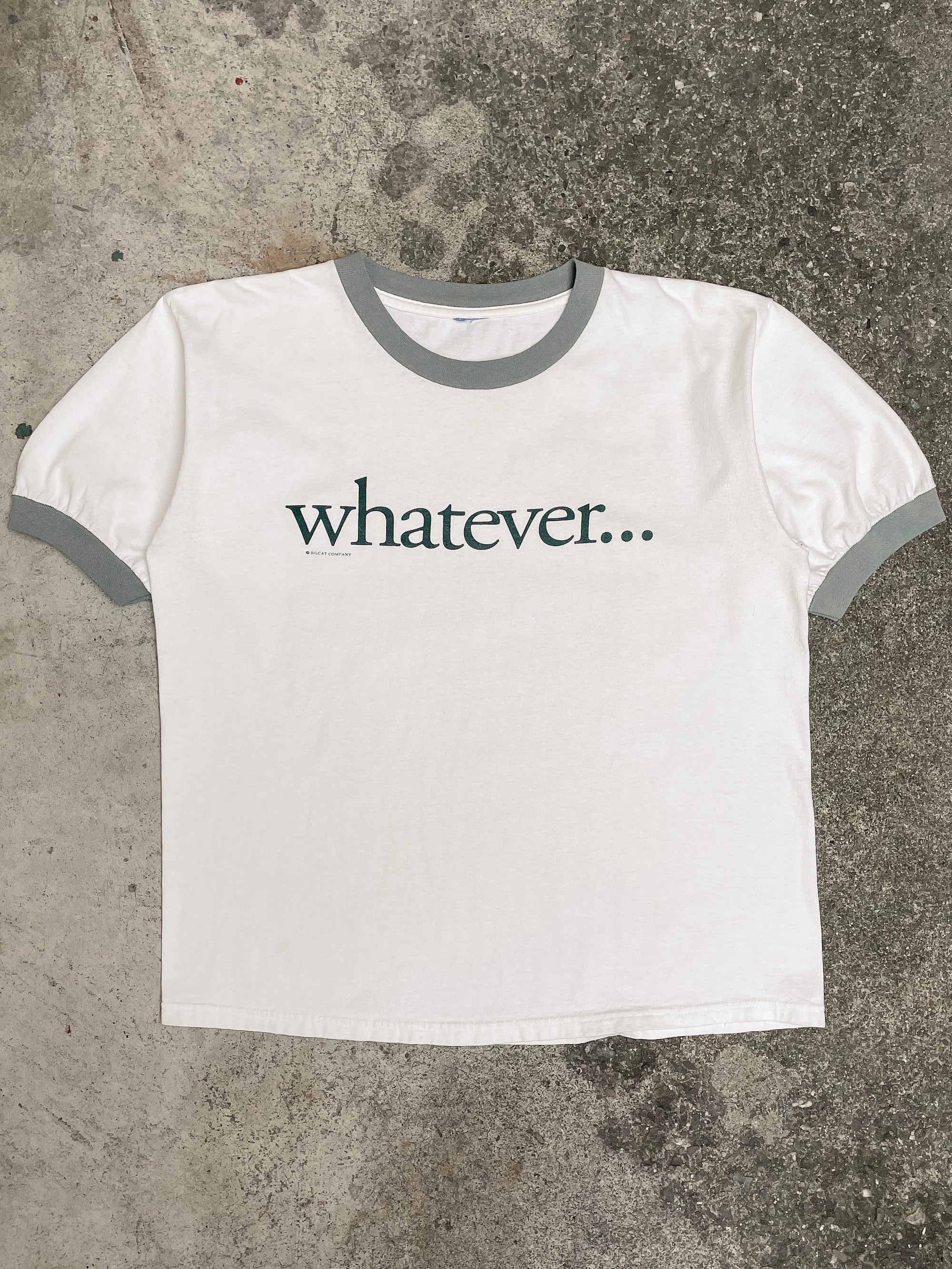 1990s “Whatever…” Ringer Tee (M)