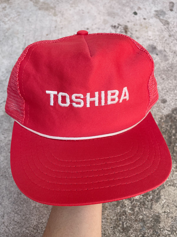 1980s/90s “Toshiba” Embroidered Trucker Hat