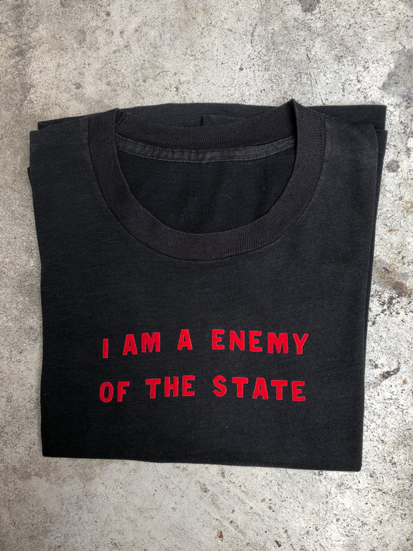 1980s Single Stitched “Enemy of the State” Tee