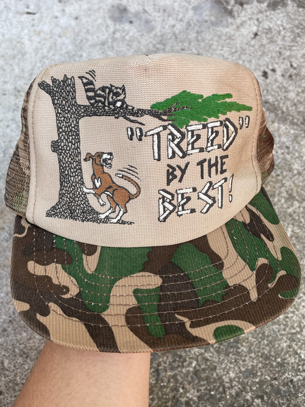 1980s “Treed By The Best” Trucker Hat