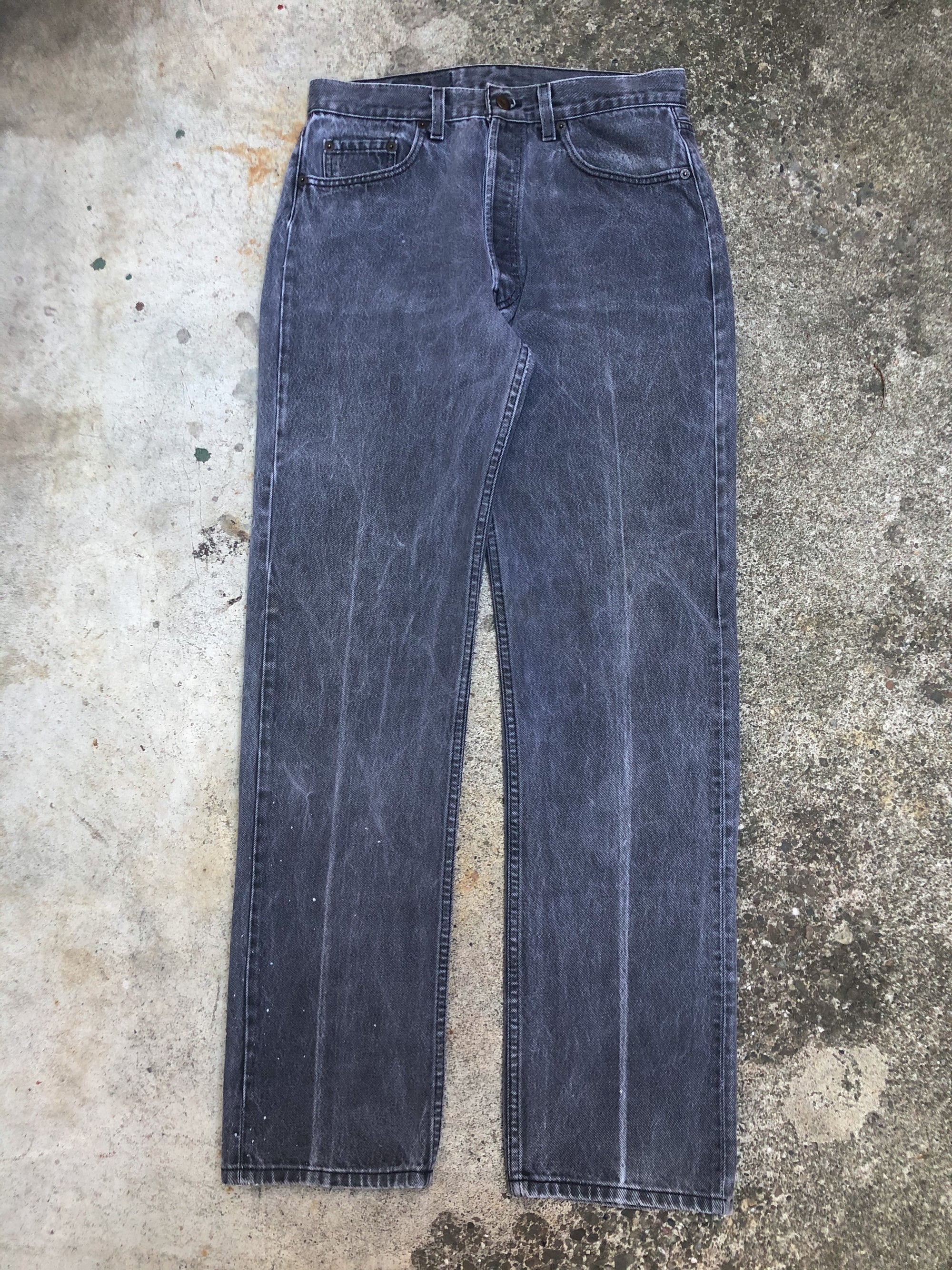 1990s Levis Faded Grey 501 (31X32)