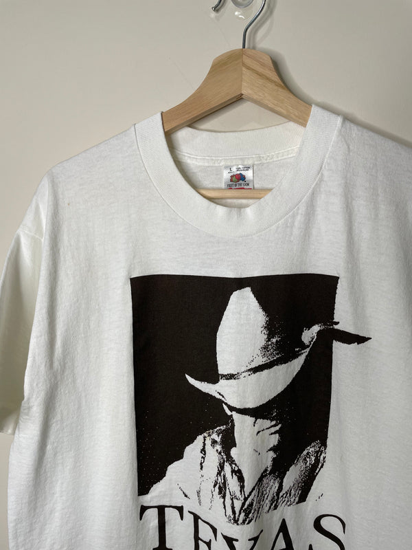 1990s “Texas Cowboy Art” Single Stitched Tee (L)