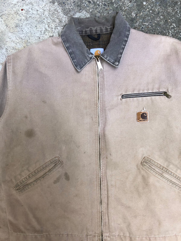 1990s Carhartt Sandstone Lined Work Jacket