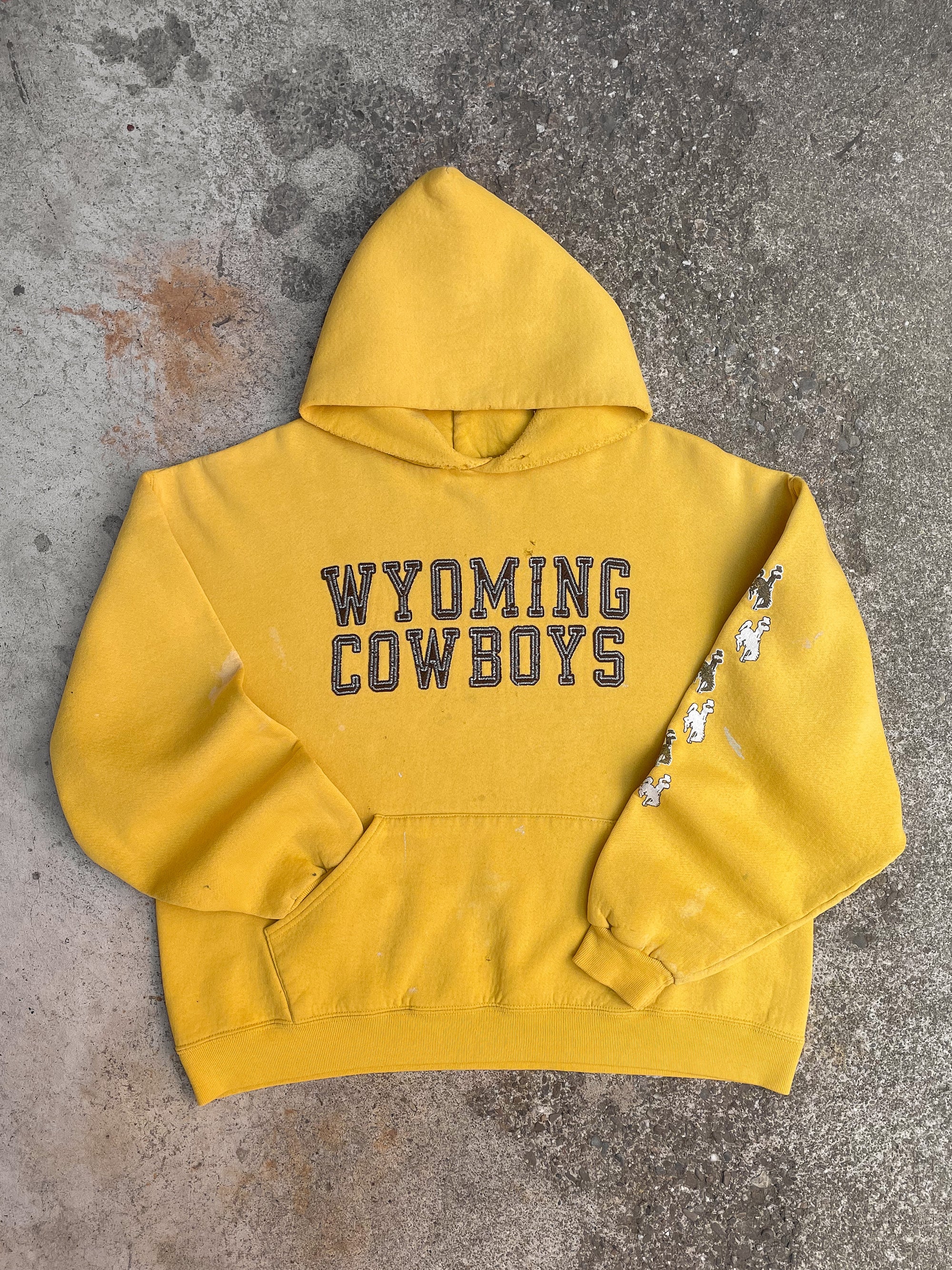 Russell “Wyoming Cowboys” Faded Hoodie