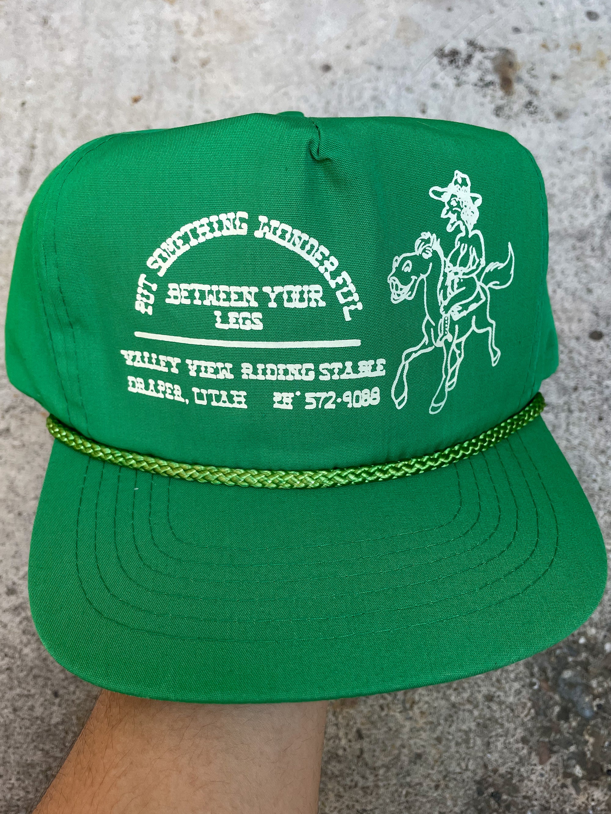 1990s “Put Something Wonderful Between Your Legs” Trucker Hat