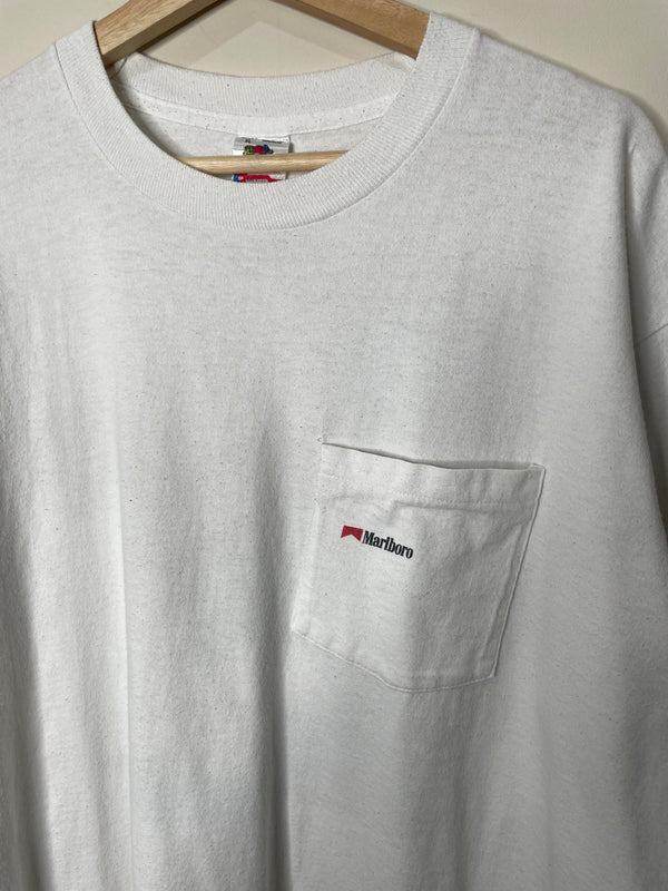 1990s “Marlboro Cowboy” Single Stitched Pocket Tee (XL)