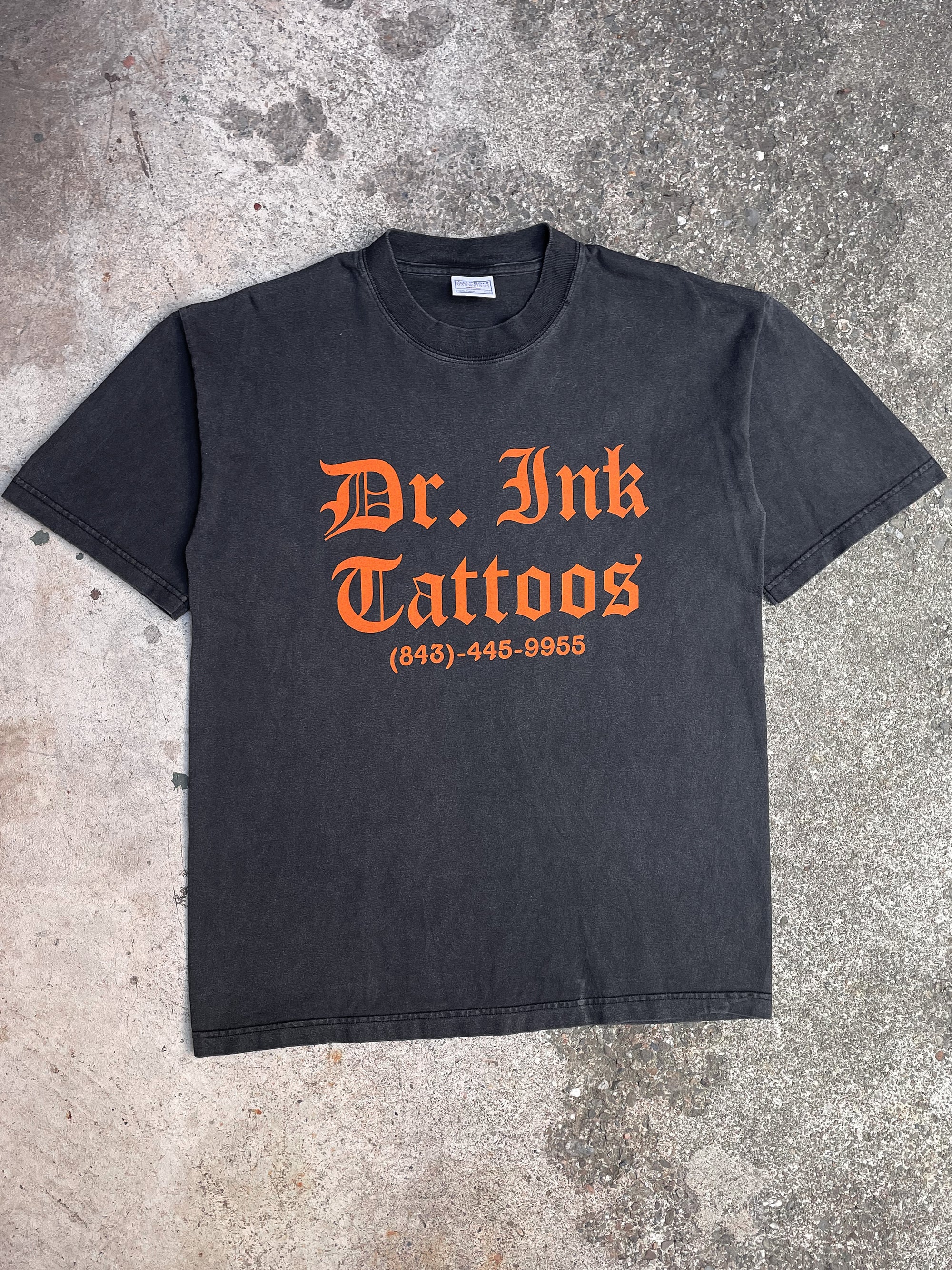 2000s “Dr. Ink Tattoos” Tee (M)