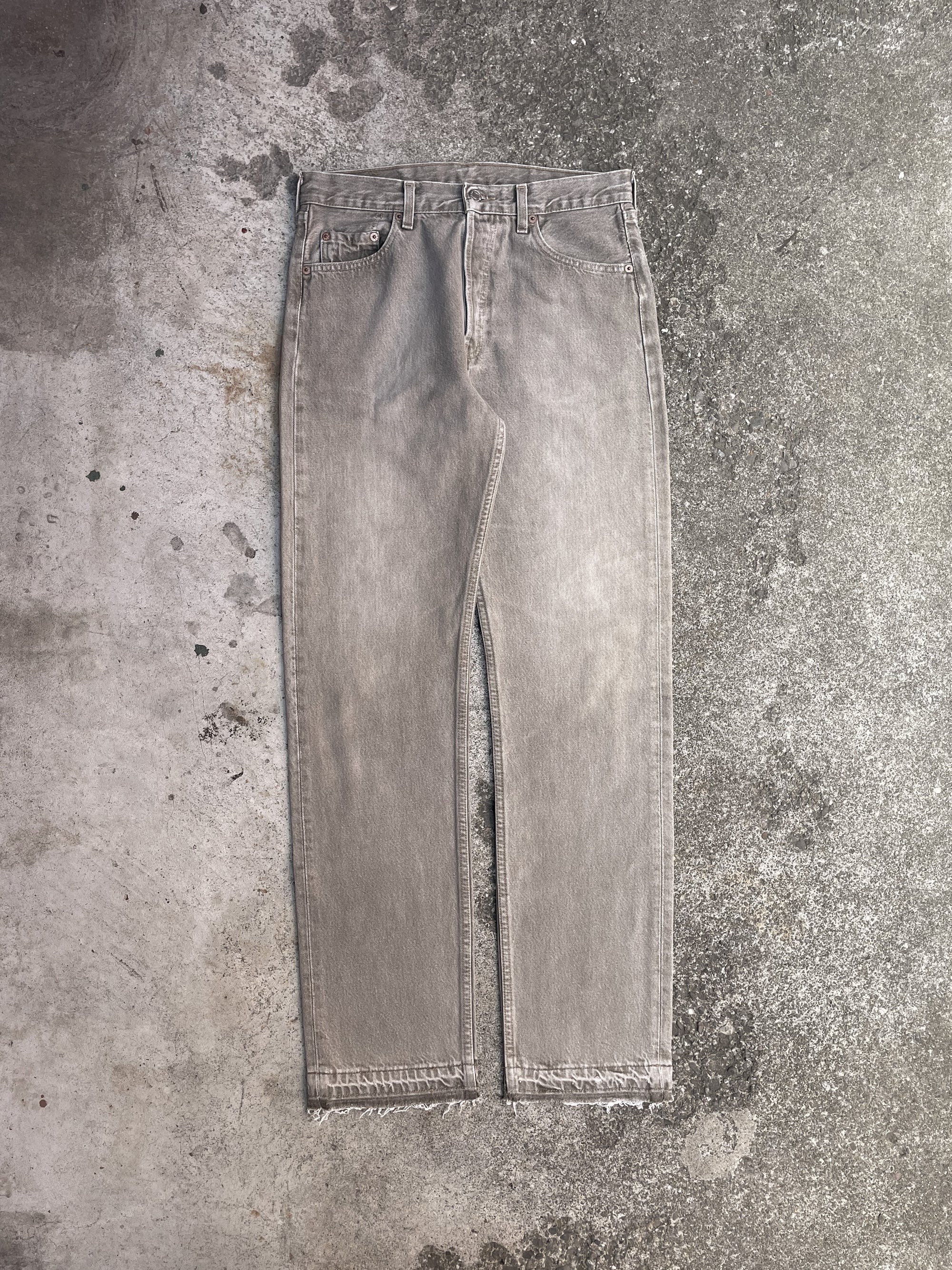 1990s Levi’s Dusty Sand 501 Released Hem (29X32)