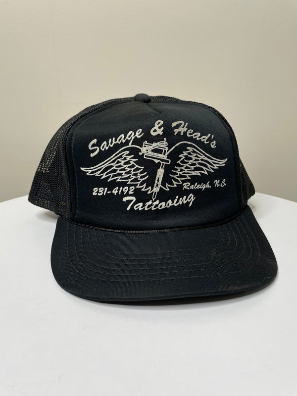 1990s “Savage & Head’s Tattooing” Trucker Hat