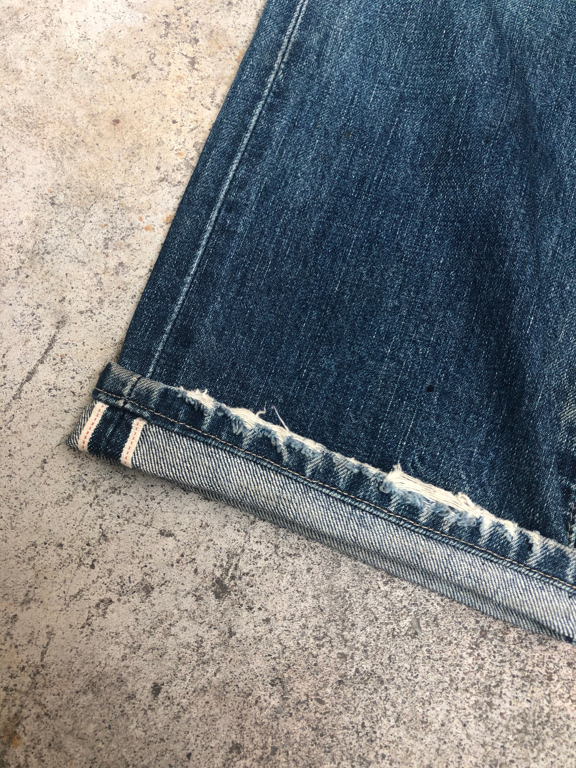 1990s Patchwork Repaired Japanese Selvedge Levis 503BXX (31X31)