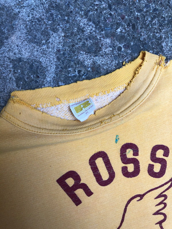 1970s Russell Sun Faded “Ross Track” Sweatshirt