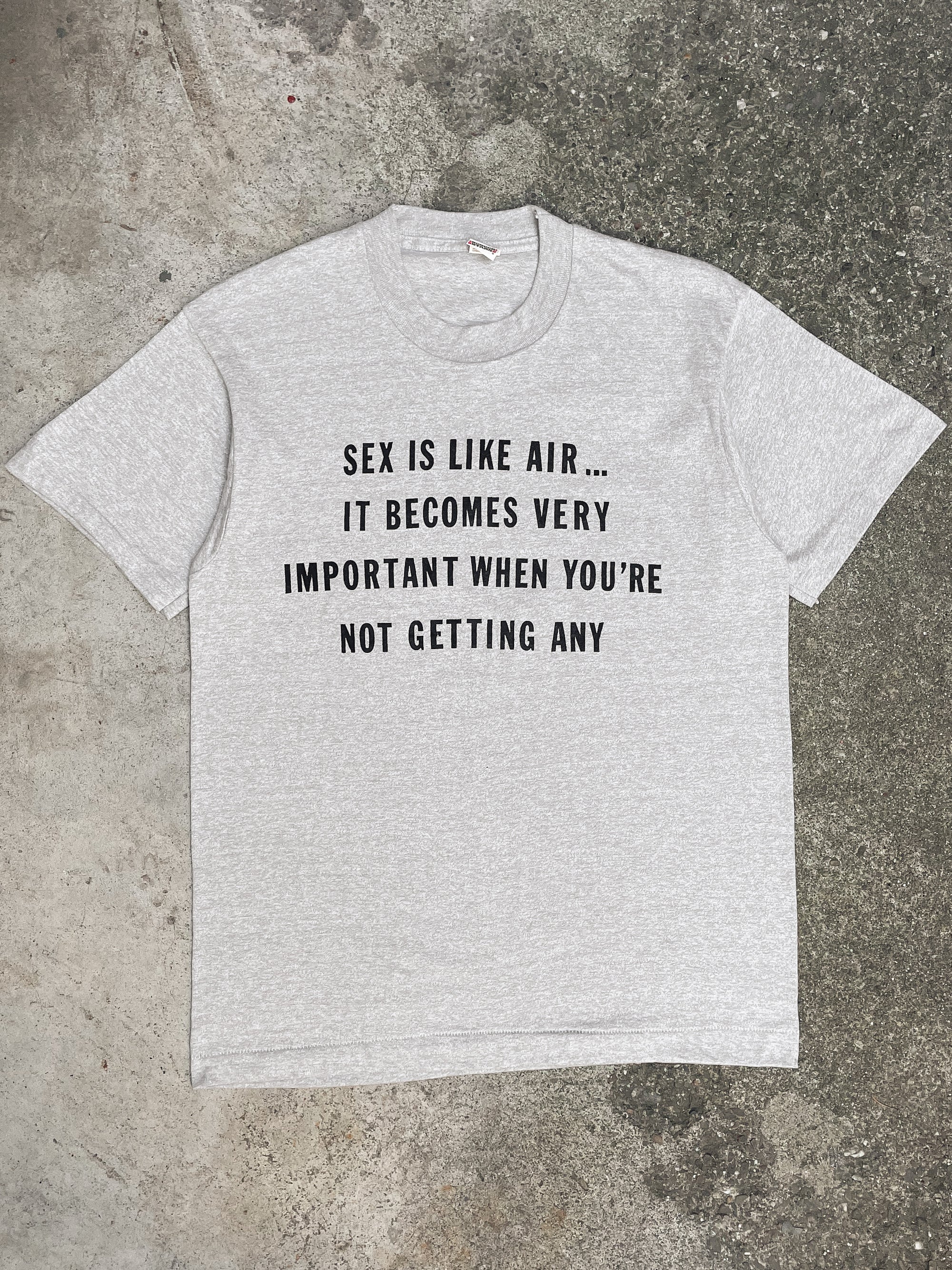 1980s “Sex Is Like Air…” Tee (M)