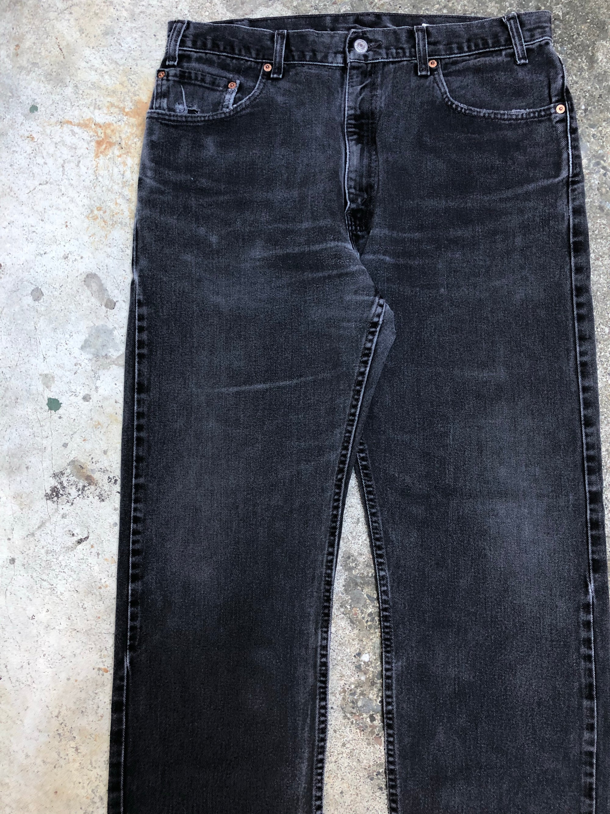 1990s Levis Faded Black 505 (34X30)