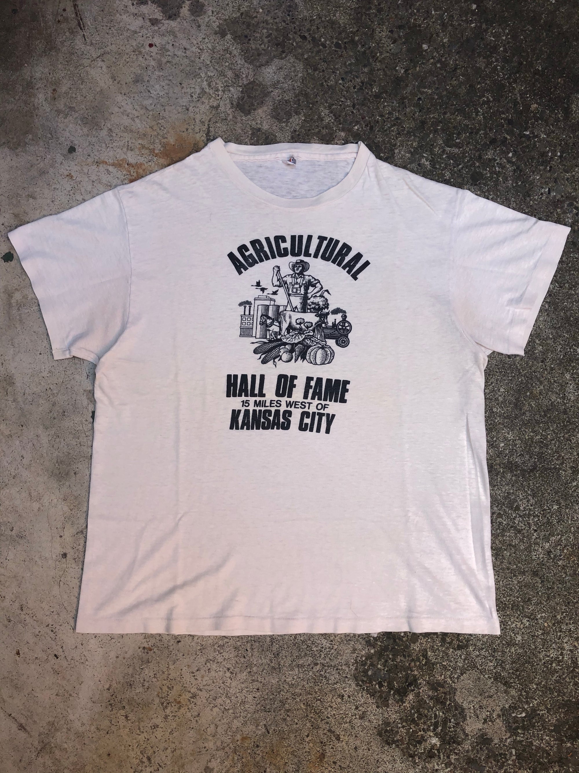 1970s Single Stitched “Agricultural Hall Of Fame” Tee