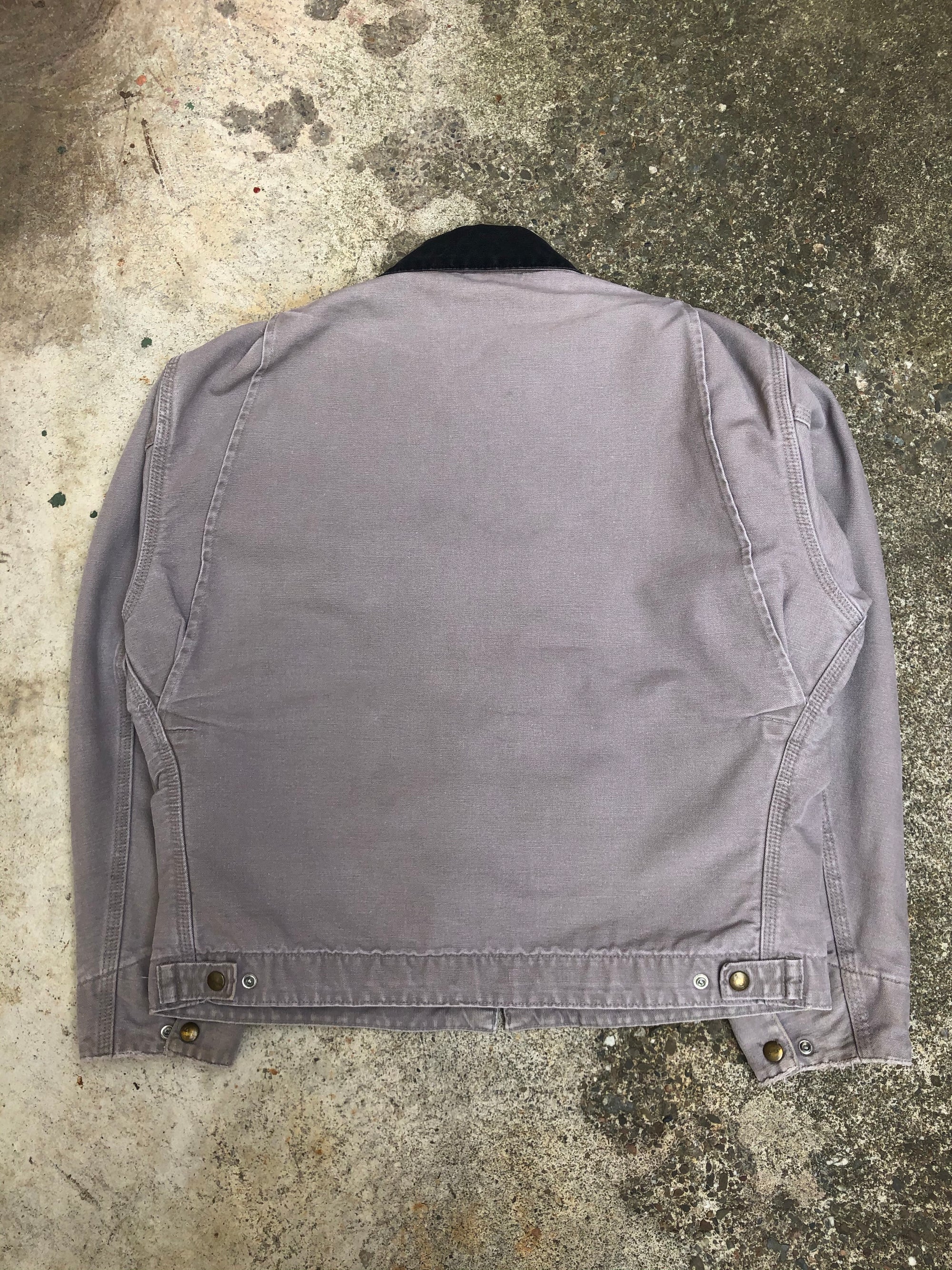 1990s Carhartt Cement Grey Lined Work Jacket (M/L)