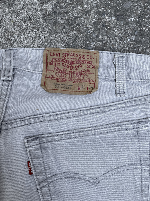 1980s Levi’s Faded Grey 501 (30X32)