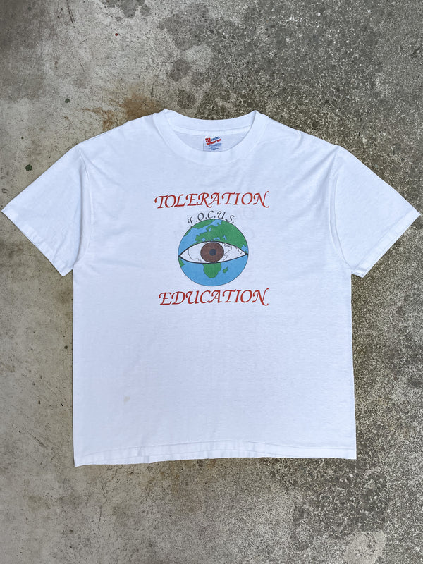 1990s “Toleration Education” Single Stitched Tee