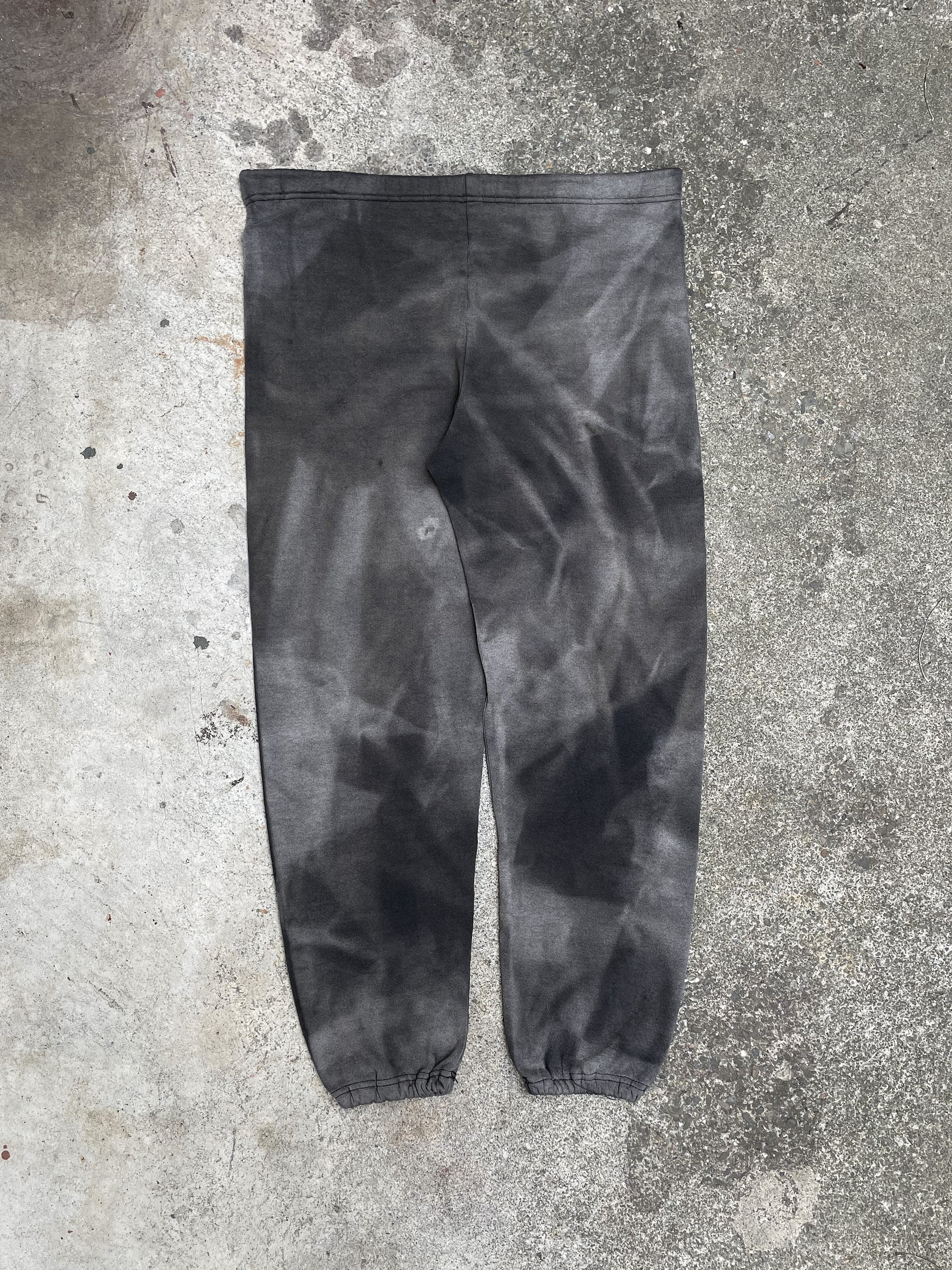 1980s Sun Faded Black Sweatpants (L)