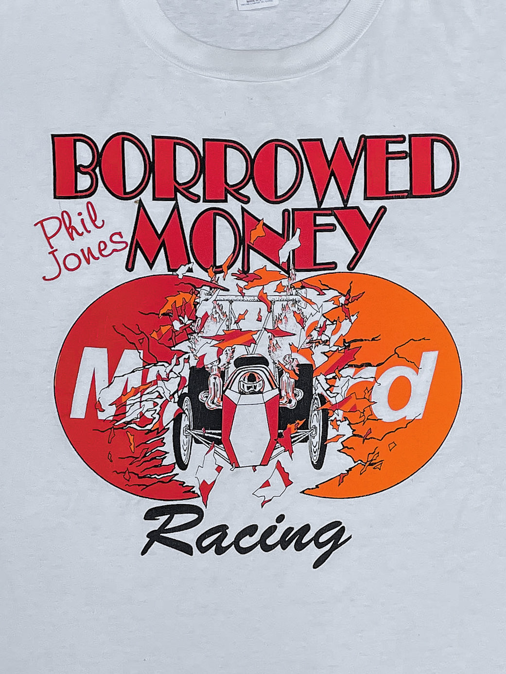 1990s “Borrowed Money” Racing Tee