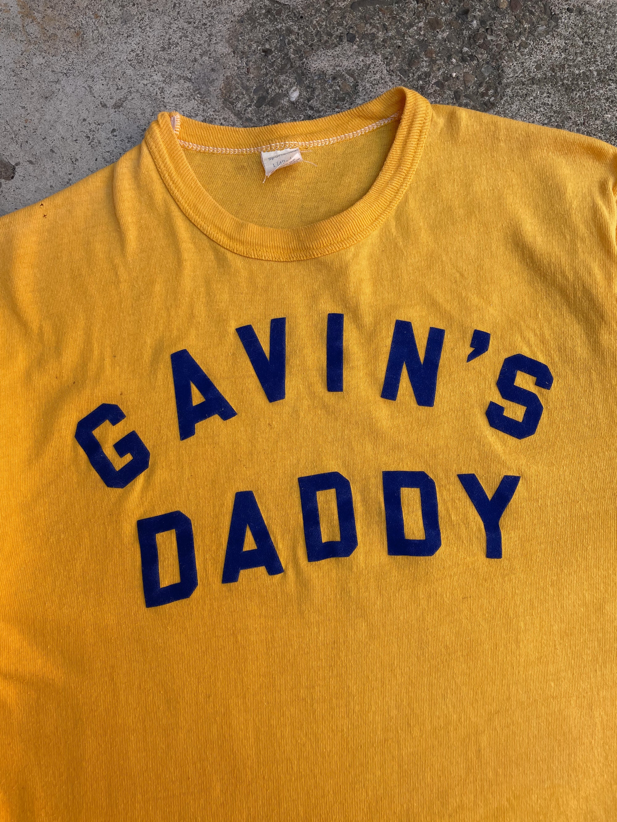 1970s “Gavin’s Daddy” Single Stitched Tee