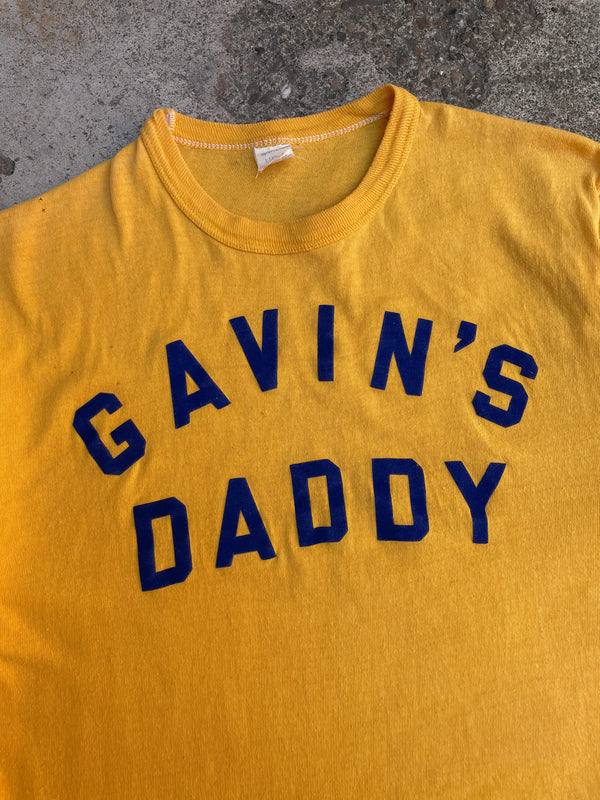 1970s “Gavin’s Daddy” Single Stitched Tee