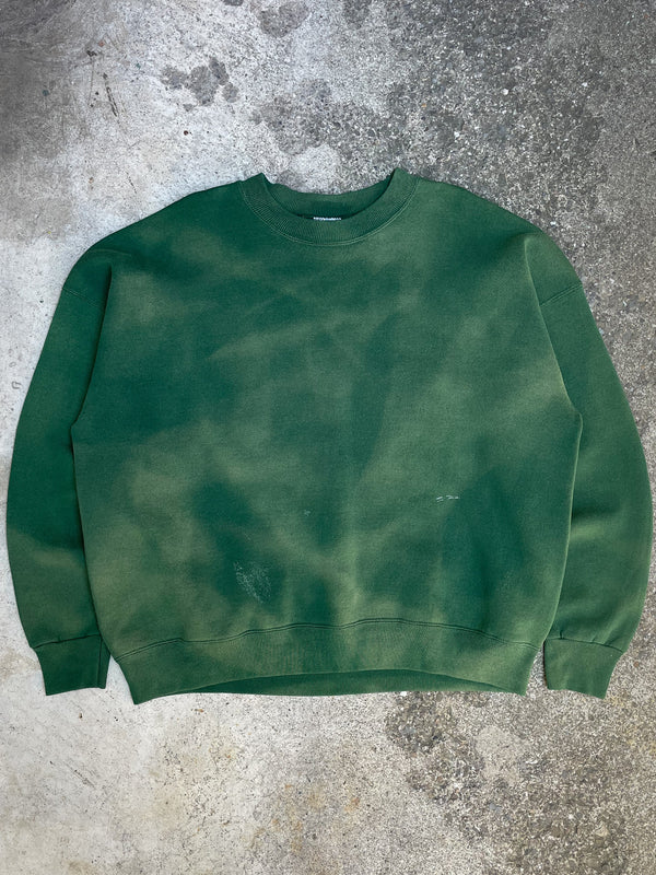 1990s Lee Sun Faded Green Sweatshirt