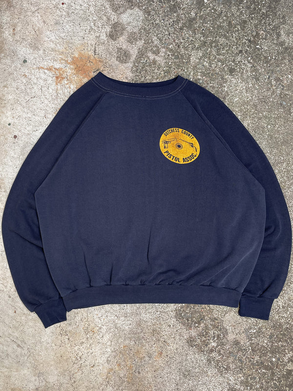 1980s “Dutchess County Pistol Assoc” Raglan Sweatshirt