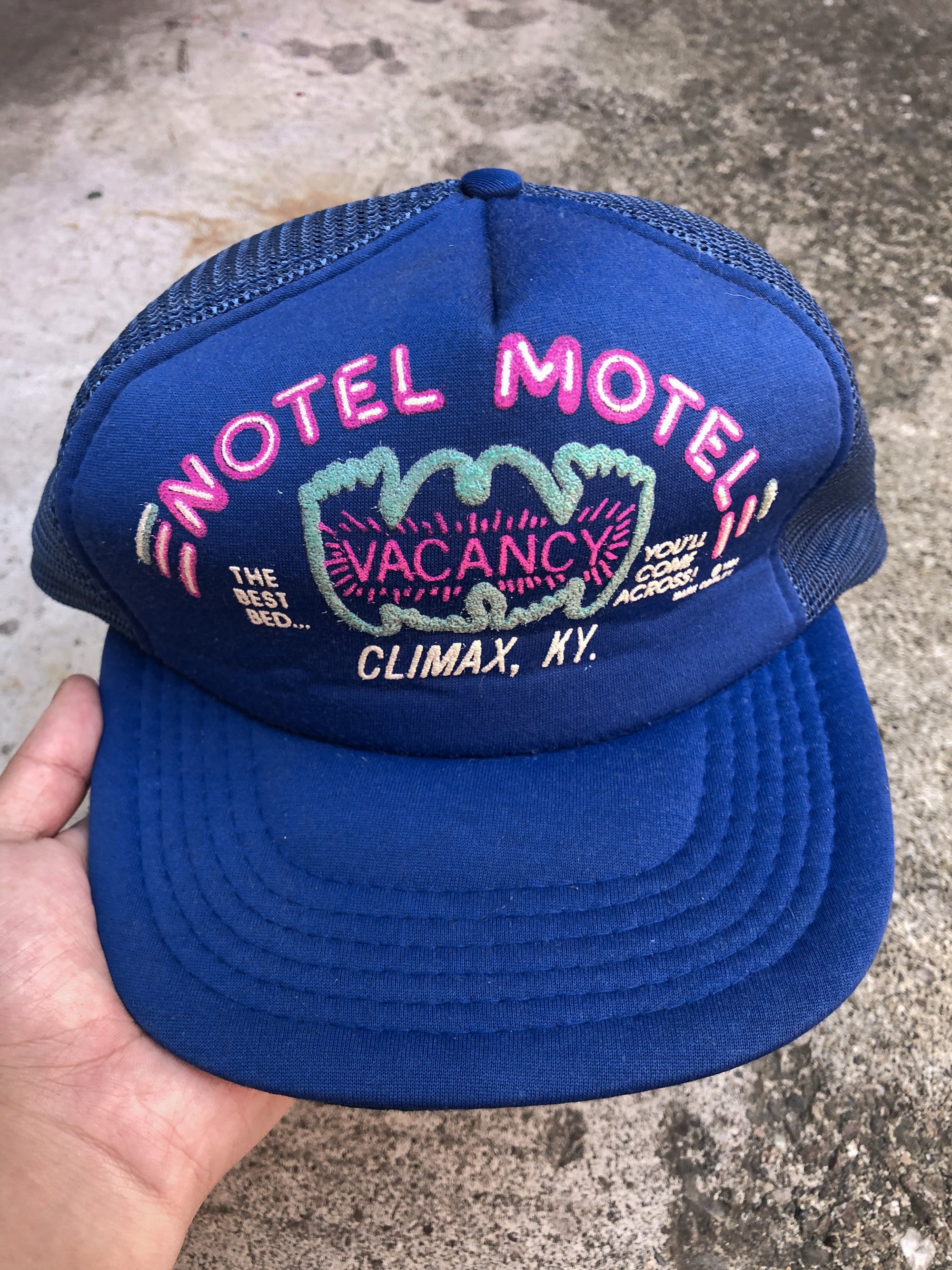 1980s “Notel Motel” Trucker Hat