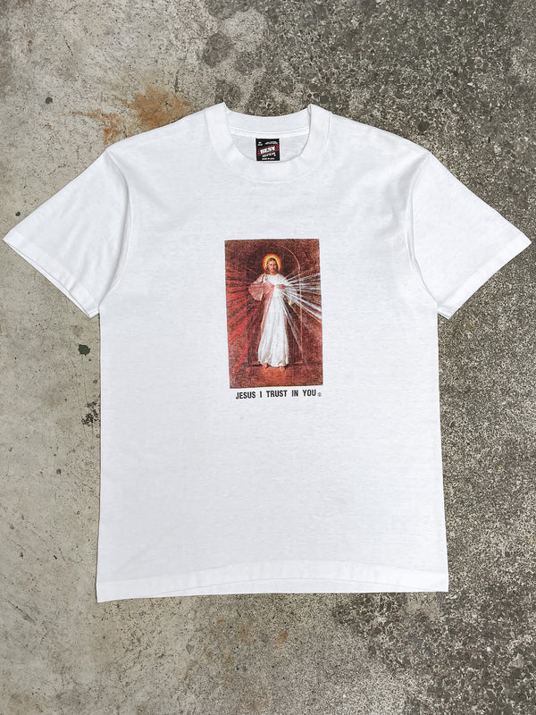 1990s “Jesus I Trust in You” Single Stitched Tee