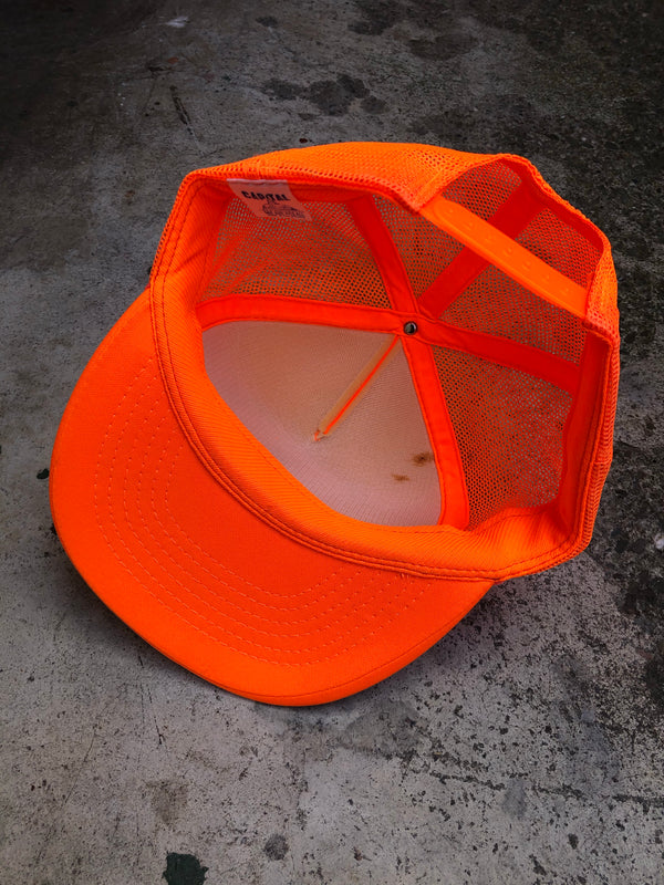 1990s Orange “Dirty Dick’s Saloon” Trucker Hat