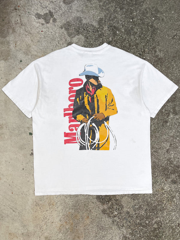 1990s “Marlboro Cowboy” Single Stitched Hanes Beefy Tee (XL)