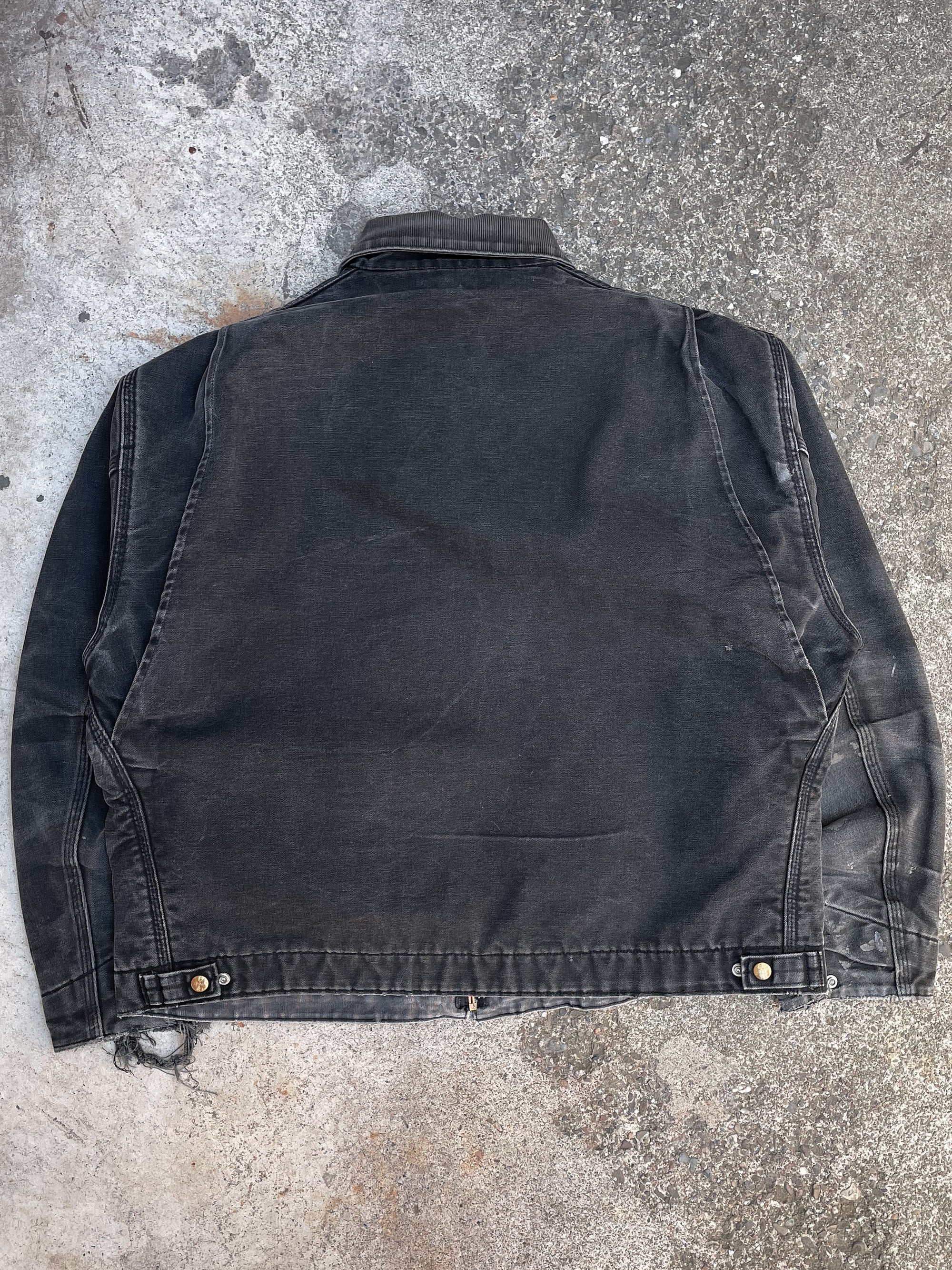 1990s Carhartt “Metallica” Faded Black Lined Work Jacket (XL/XXL)