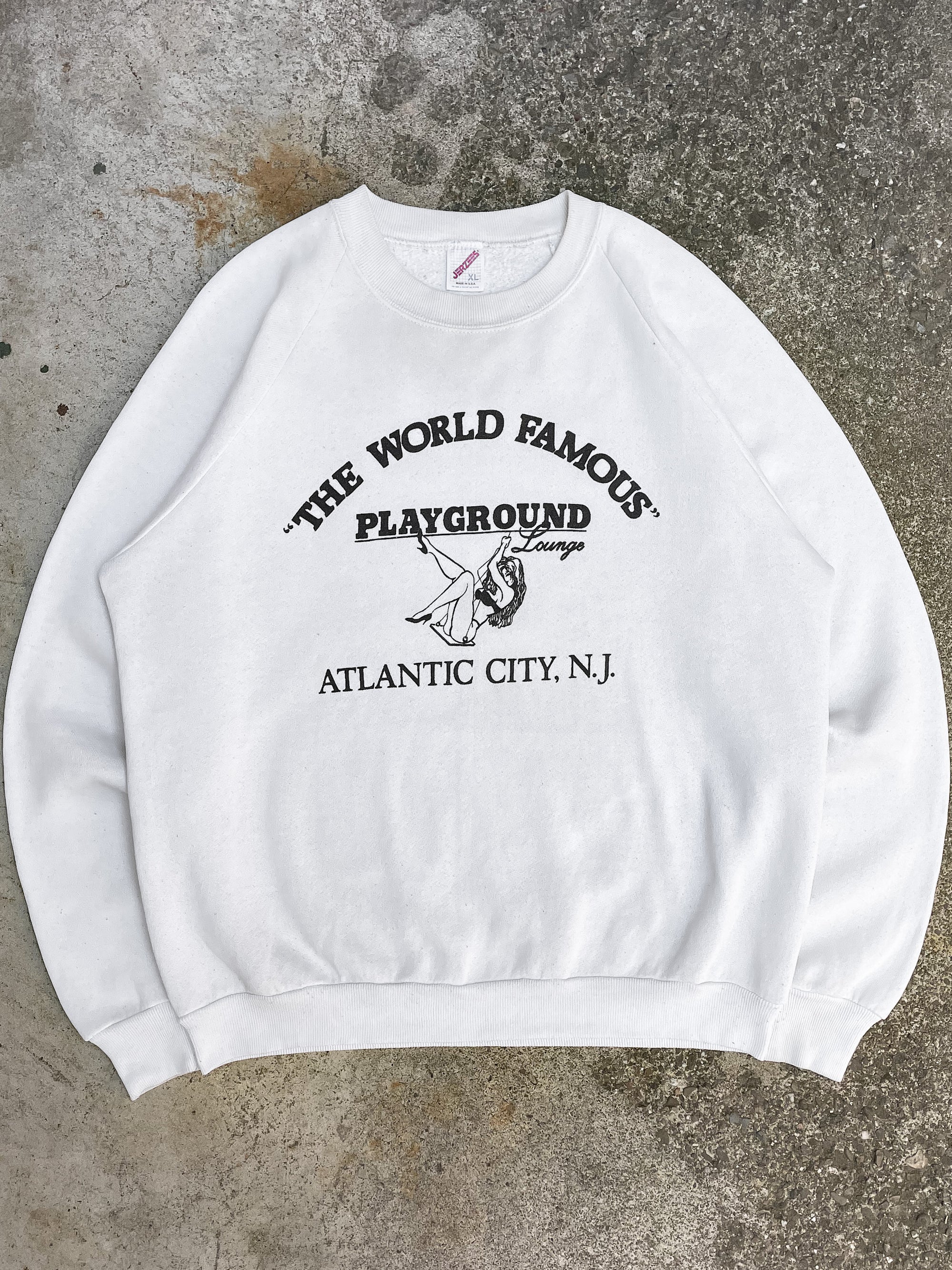 1990s “The Playground Lounge” Raglan Sweatshirt