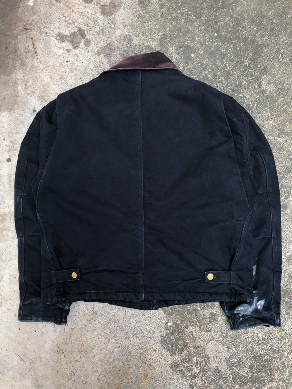 1990s Carhartt Black Quilted Arctic Jacket (L)