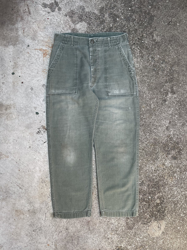 1970s Faded OG-107 Military Pants (29X26)