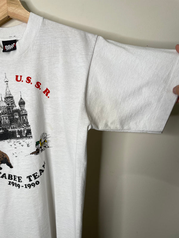 1990s “Moscow Seabee Team” Tee (S/M)