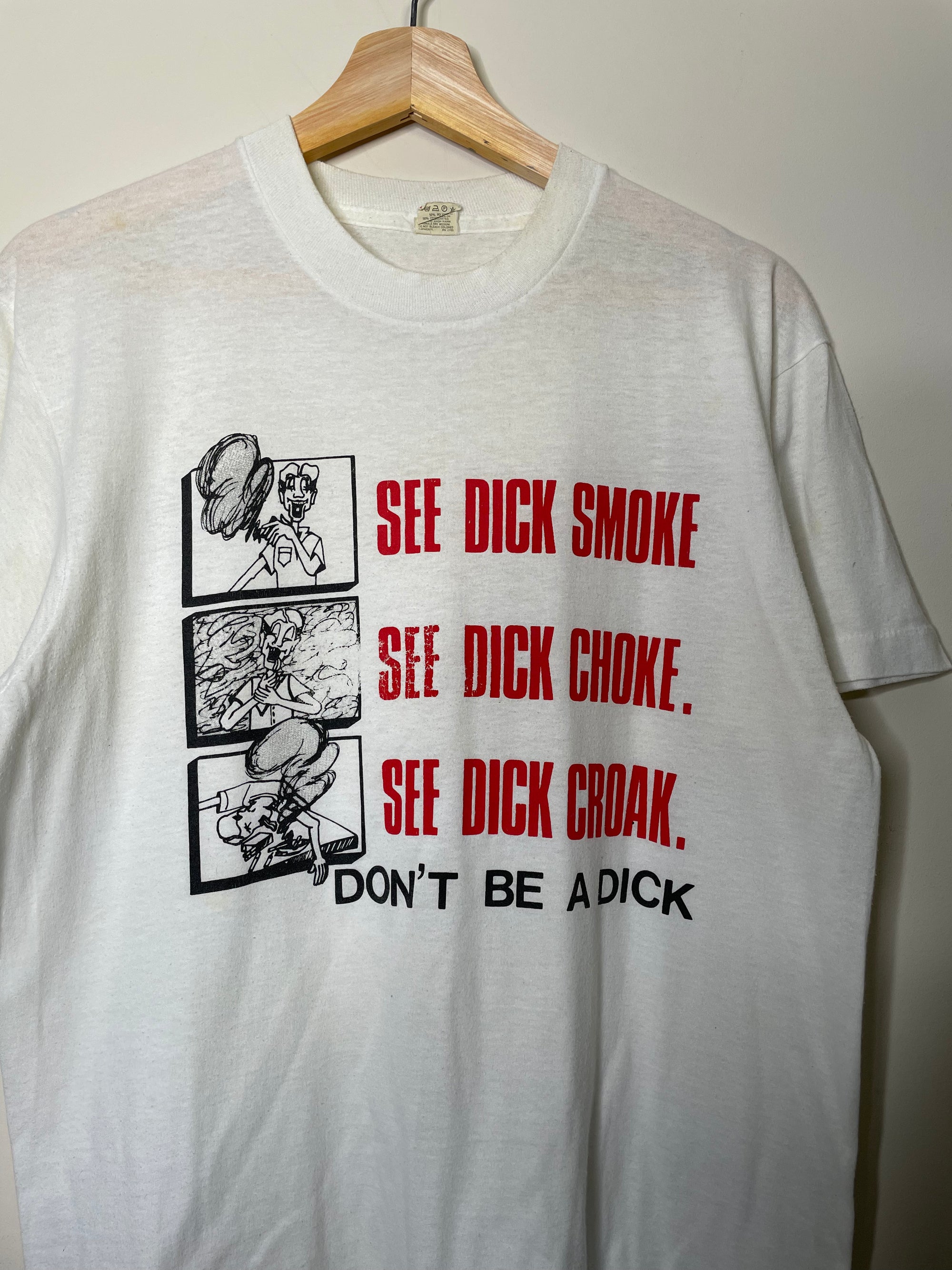 1980s “Don’t Be A Dick” Tee (M)