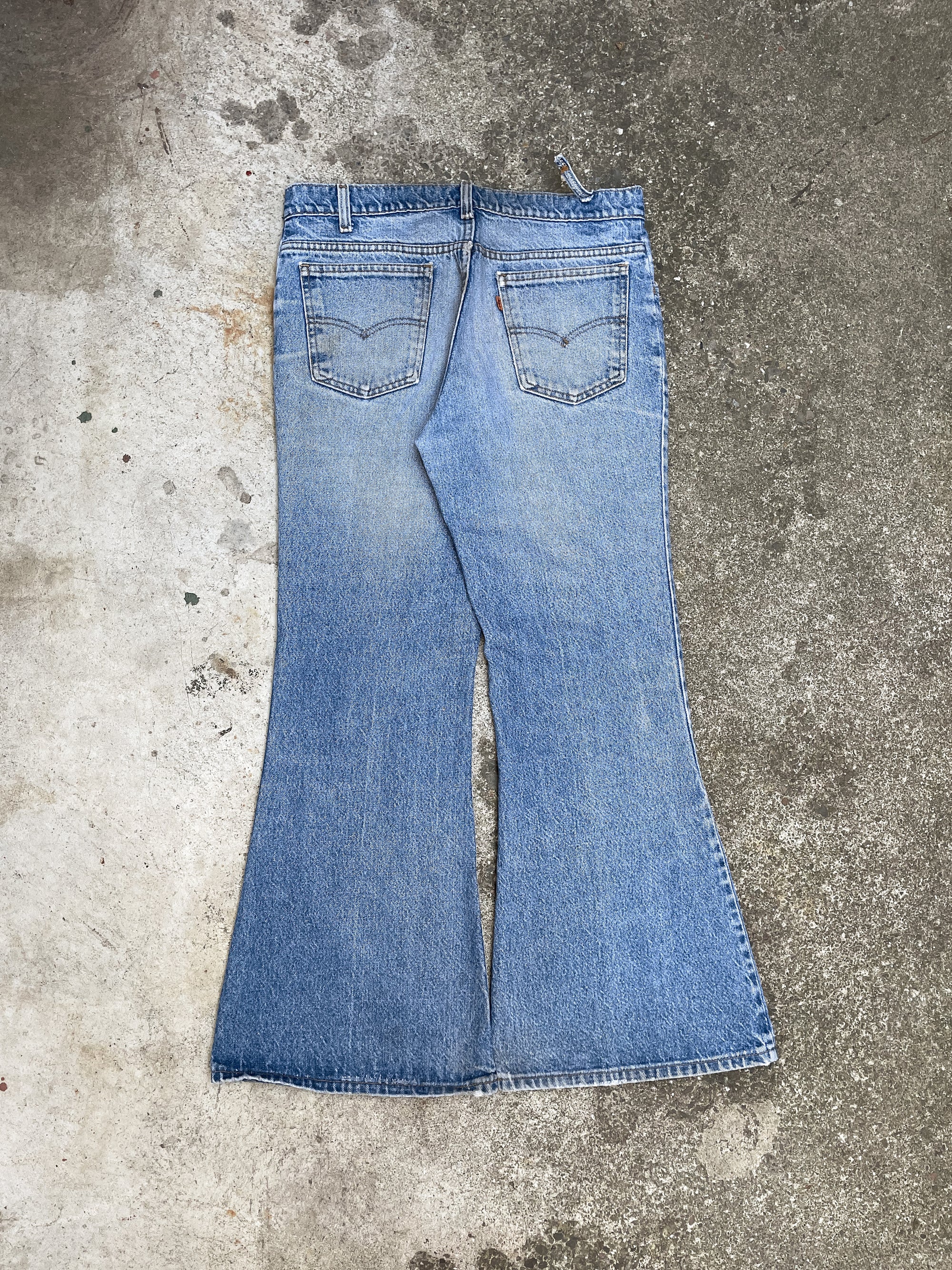 1980s/90s Orange Tab Levi’s Worn In Blue 684 (32X29)