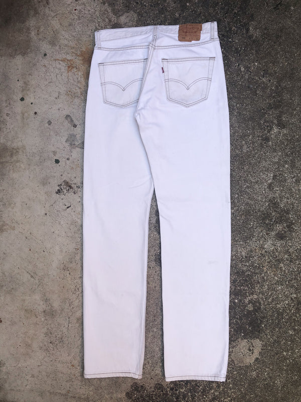 1990s Levis Dirty White 501 (30X33)