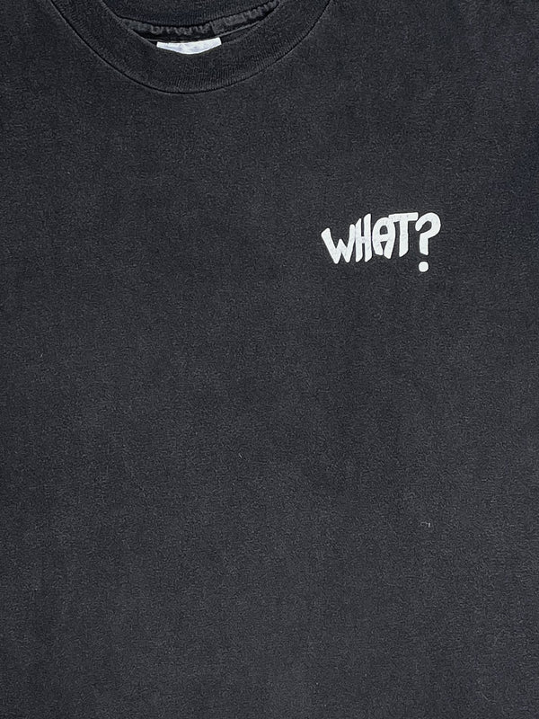 1990s “What?” Single Stitched Hanes Beefy Tee