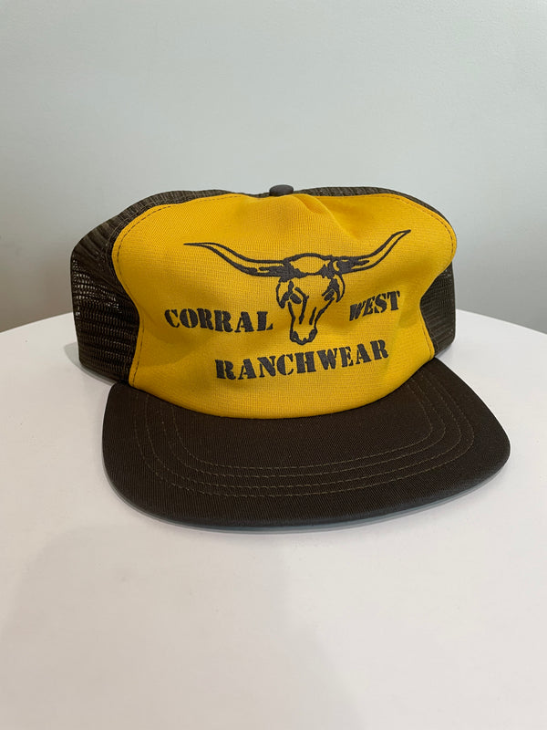 1980s “Corral West” Trucker Hat