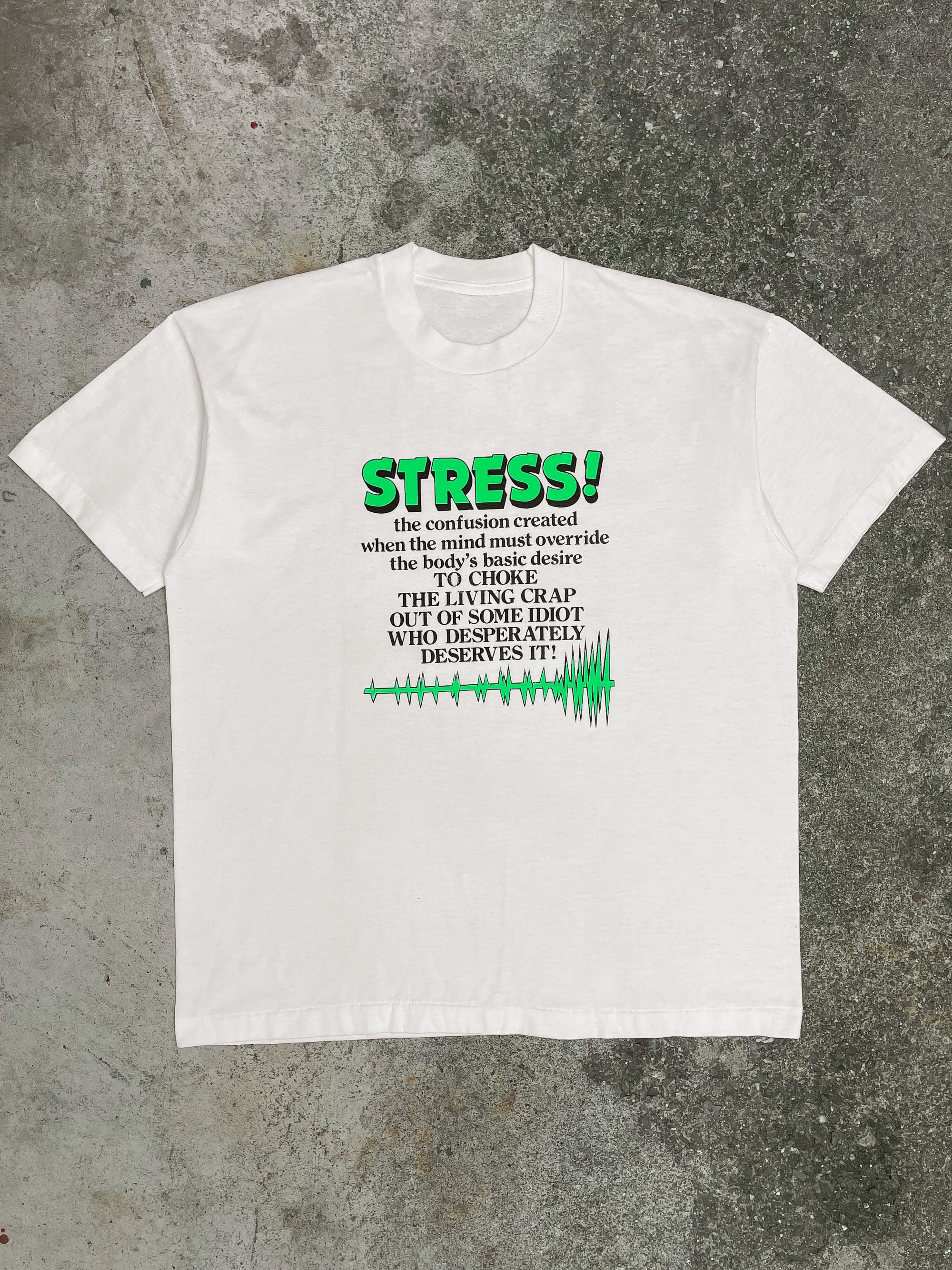 1990s “Stress!” Tee (XL)