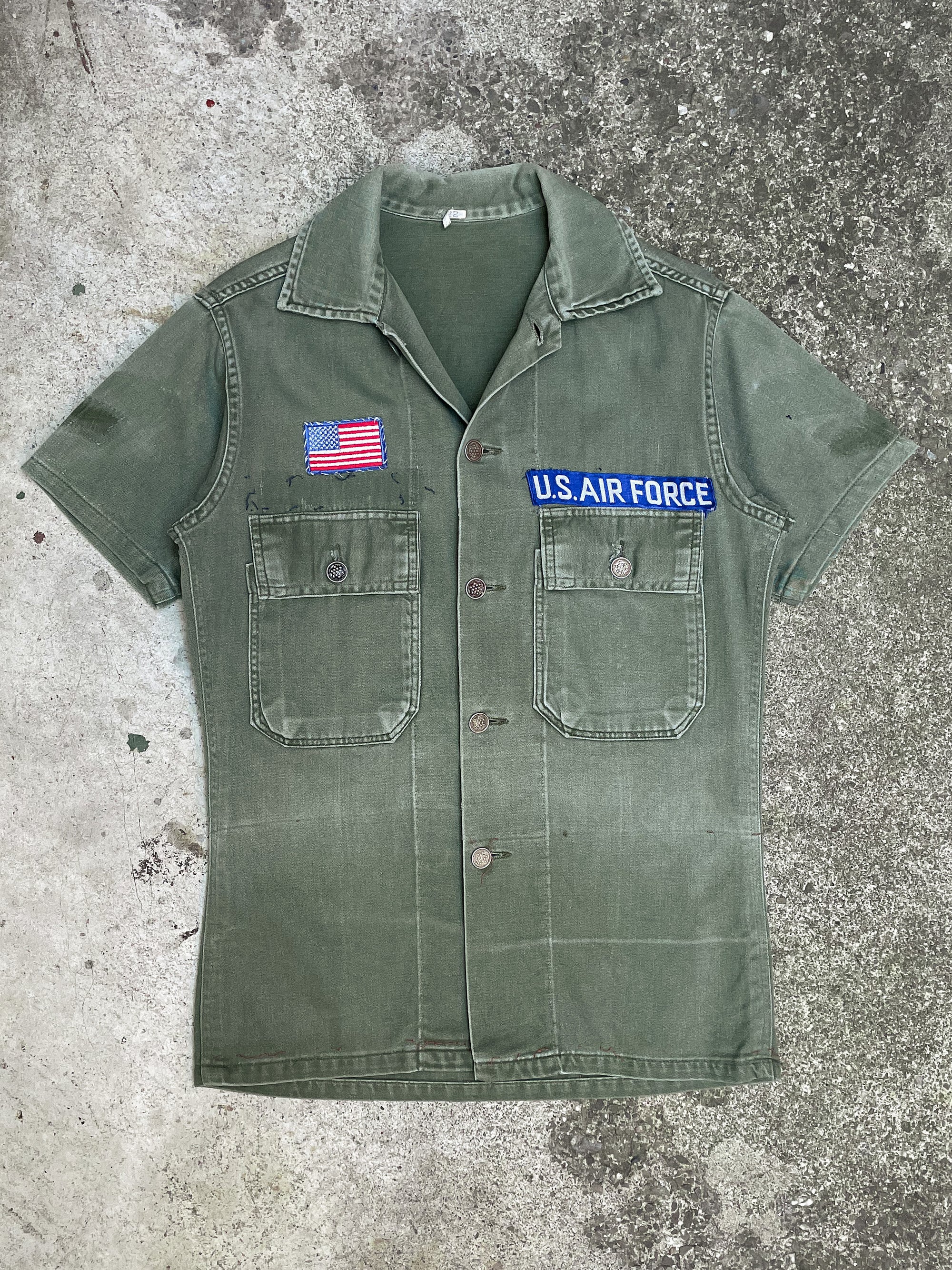 1940s/50s 13 Star USAF Short Sleeve Shirt