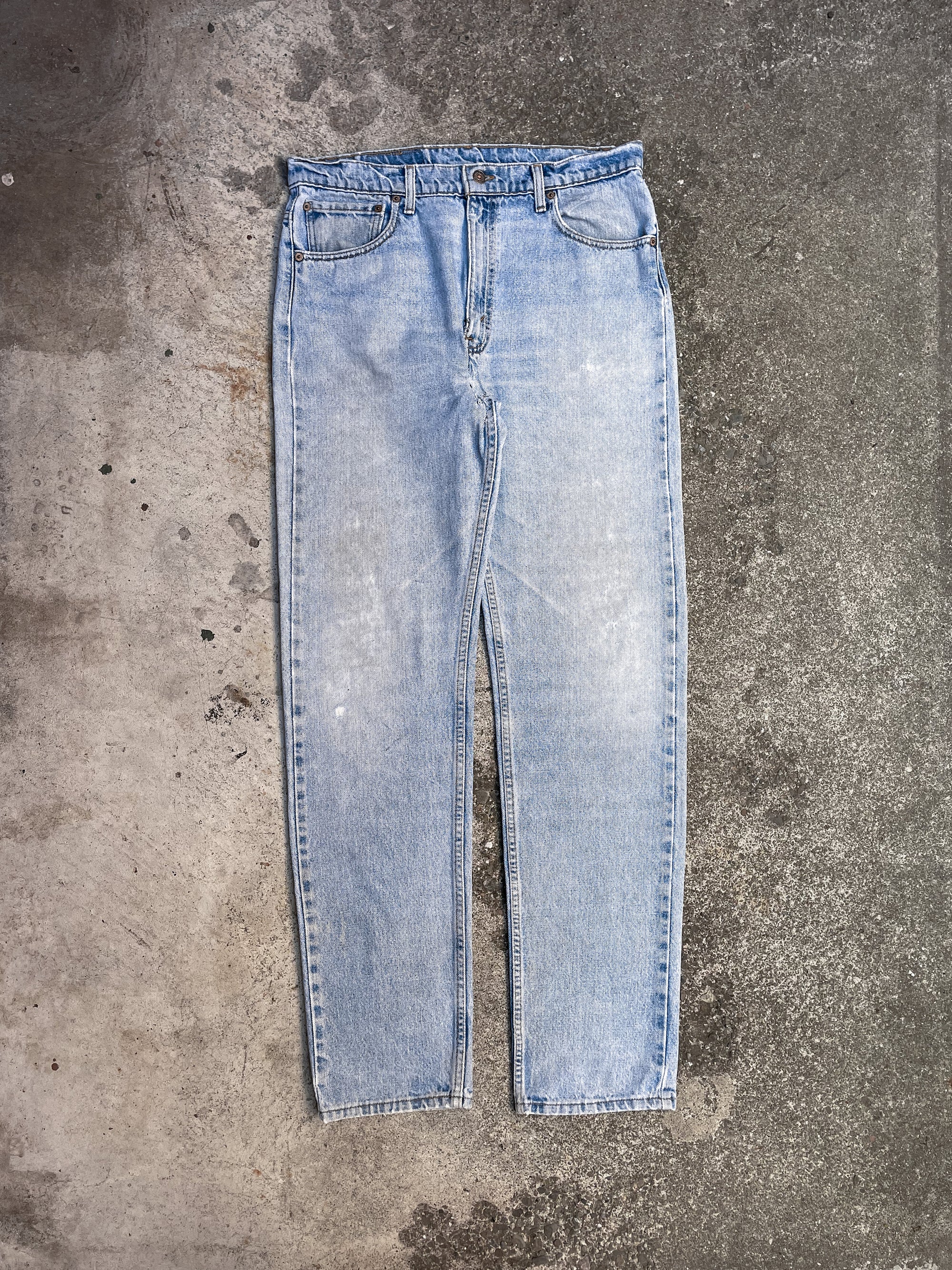 1990s Levi’s Repaired Faded Blue 505 (34X34)