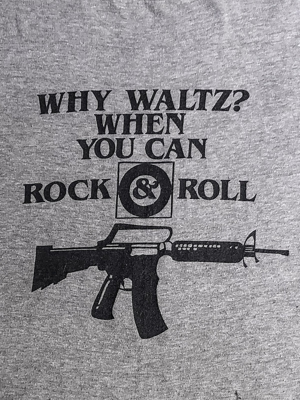 1980s “Why Waltz?” Single Stitched Tee